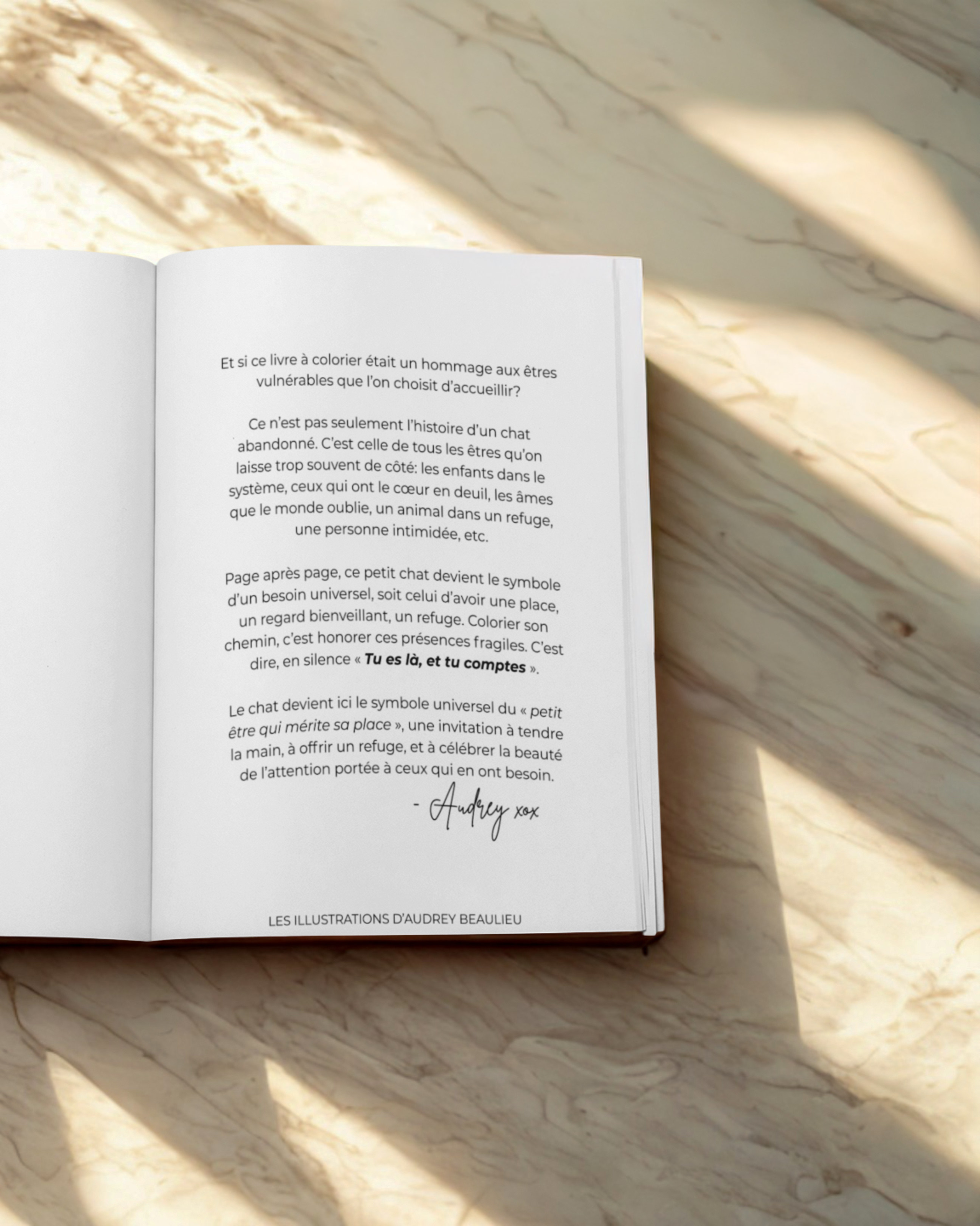 Livre à colorier - Quand l'amour adopte