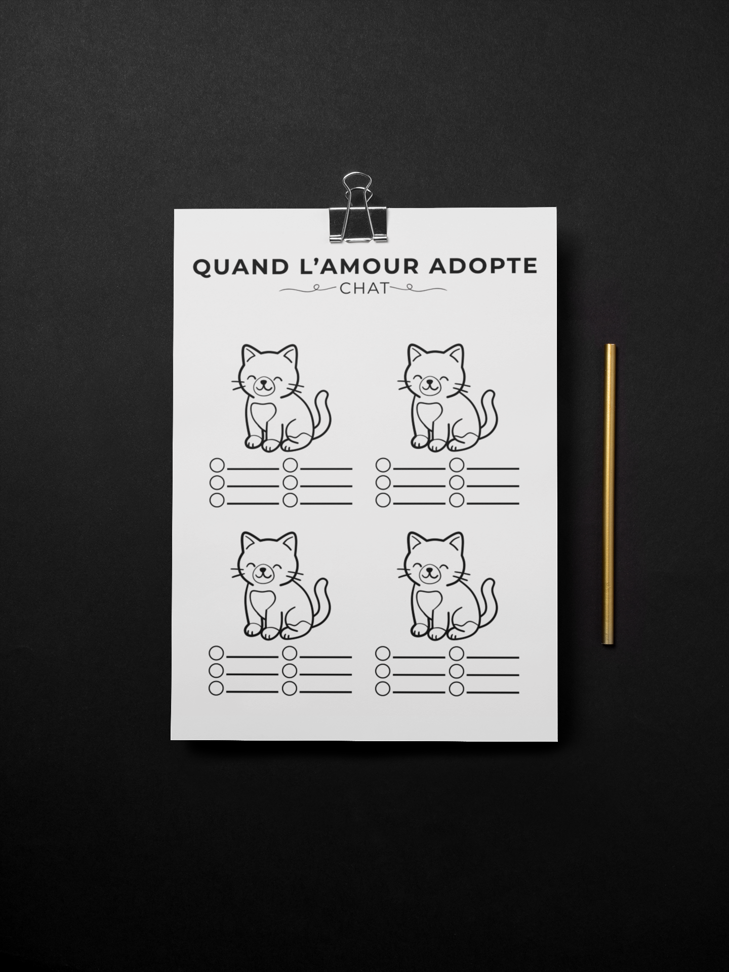 Fiche pratique - QUAND L'AMOUR ADOPTE - numérique